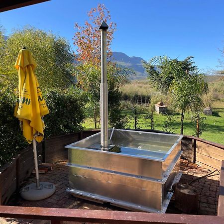 A Log Home At Buffalo Creek Swellendam Exterior photo