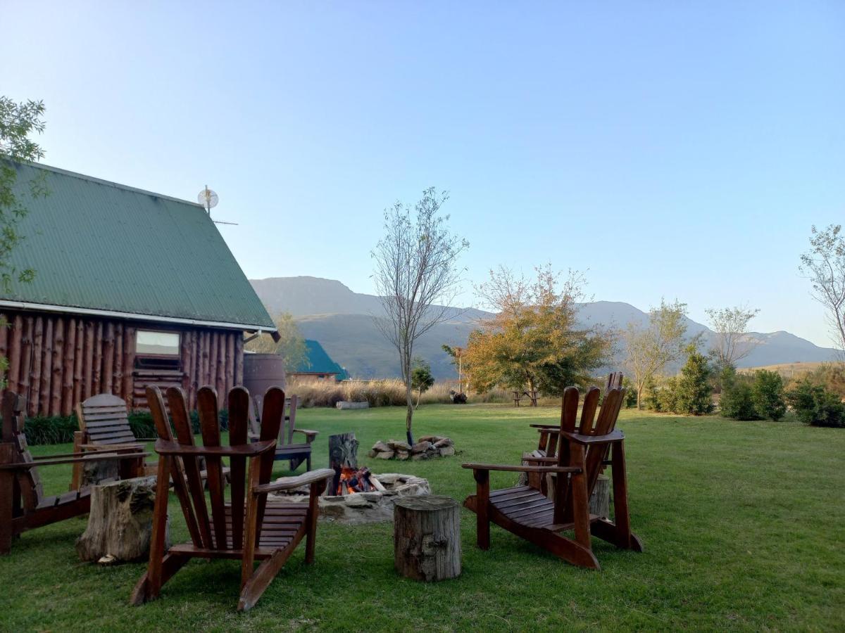 A Log Home At Buffalo Creek Swellendam Exterior photo
