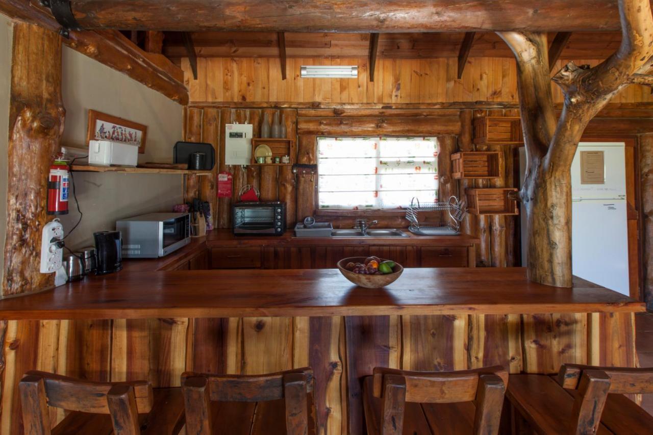 A Log Home At Buffalo Creek Swellendam Exterior photo